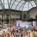 Souveraineté Énergétique: Des membres de la délégation du gouvernement ivoirien et de jeunes innovateurs au Sommet ChangeNOW 2026 au Grand Palais, à Paris, le 30 mars 2026, promouvant les solutions durables portées par la jeunesse ivoirienne et les partenariats mondiaux pour l'innovation.